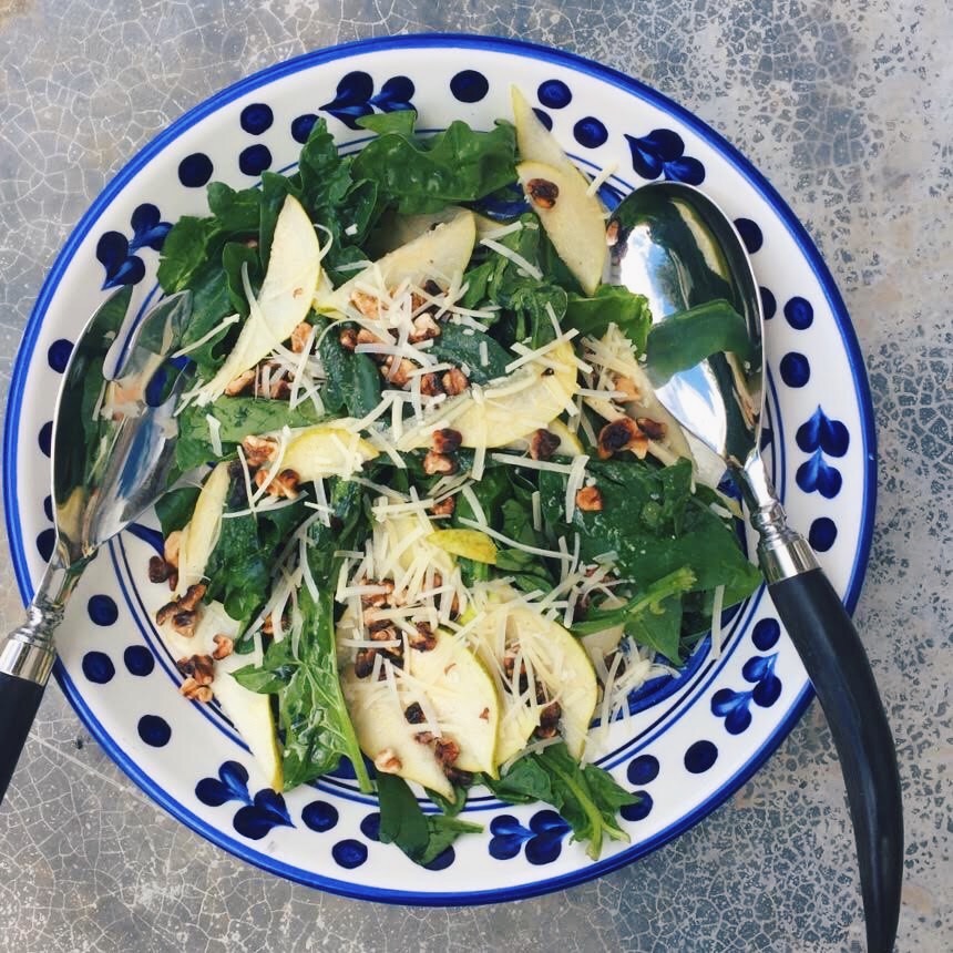 Ensalada de espinaca bogotana - Casa Tiz