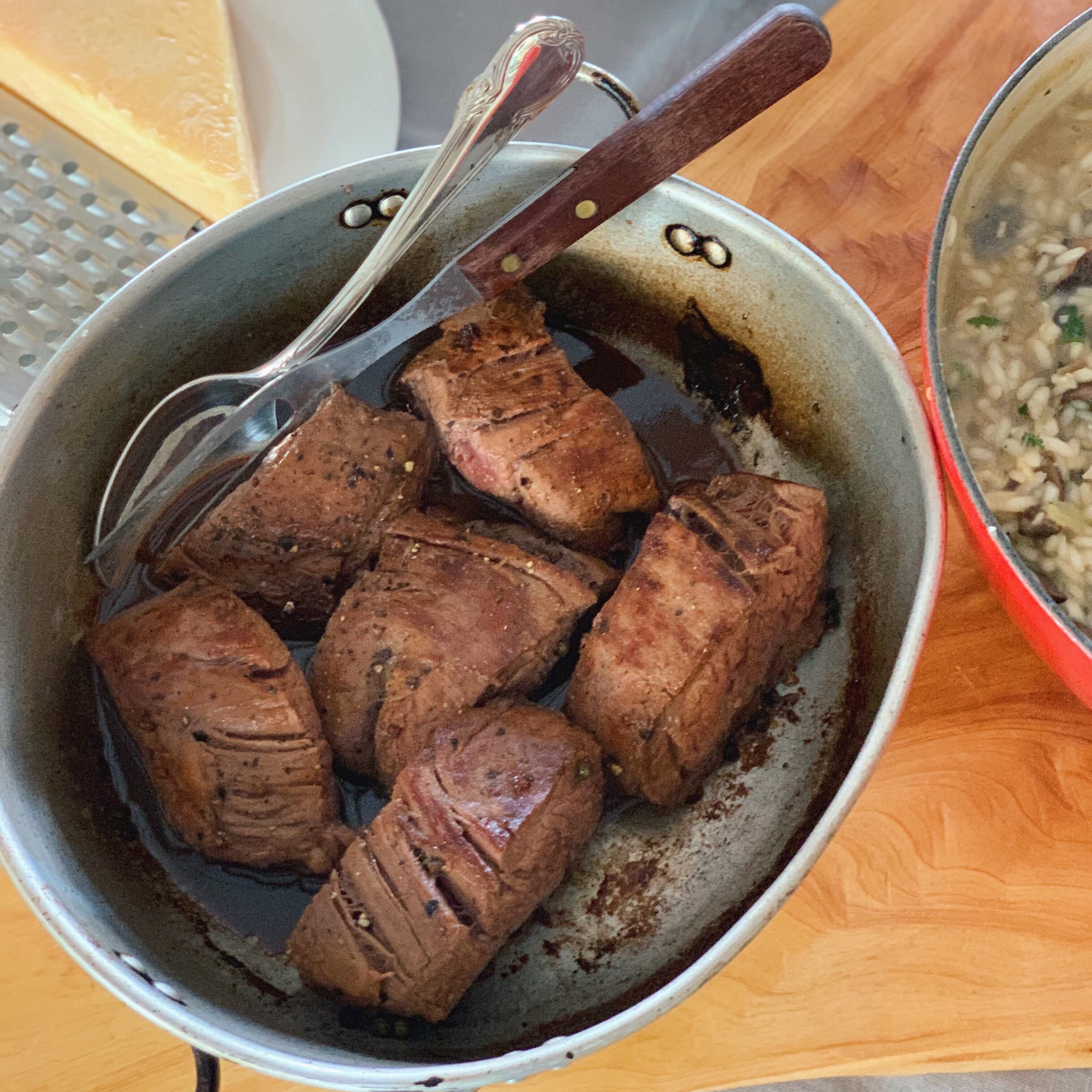 Mi steak pimienta - Casa Tiz