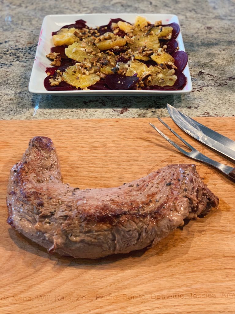 Mi steak pimienta - Casa Tiz